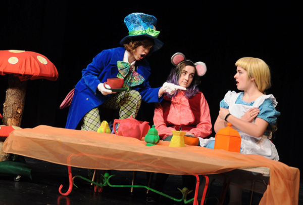 Creston high school drama club presenting Alice in Wonderland